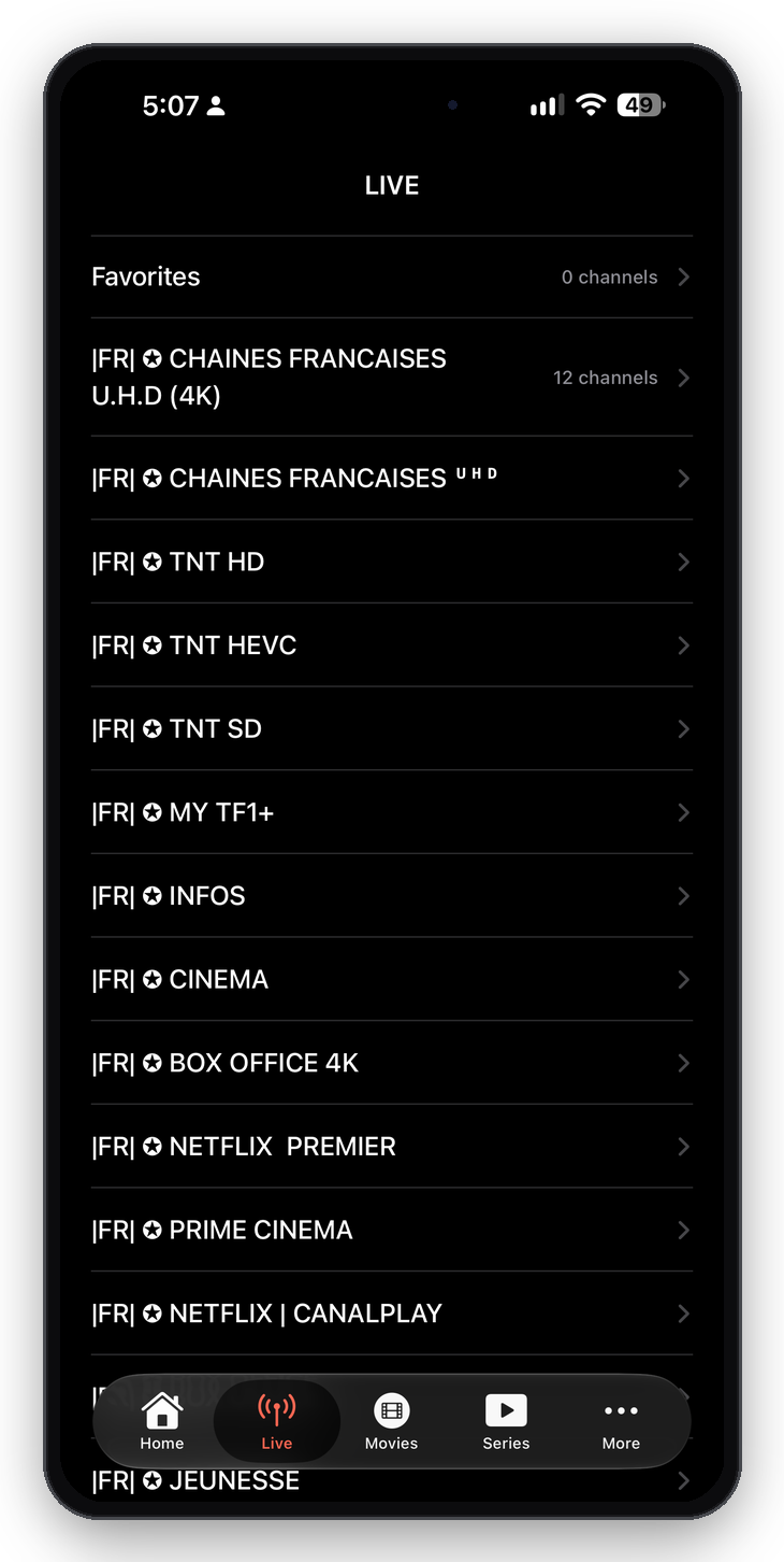 Plus Player iPhone 3