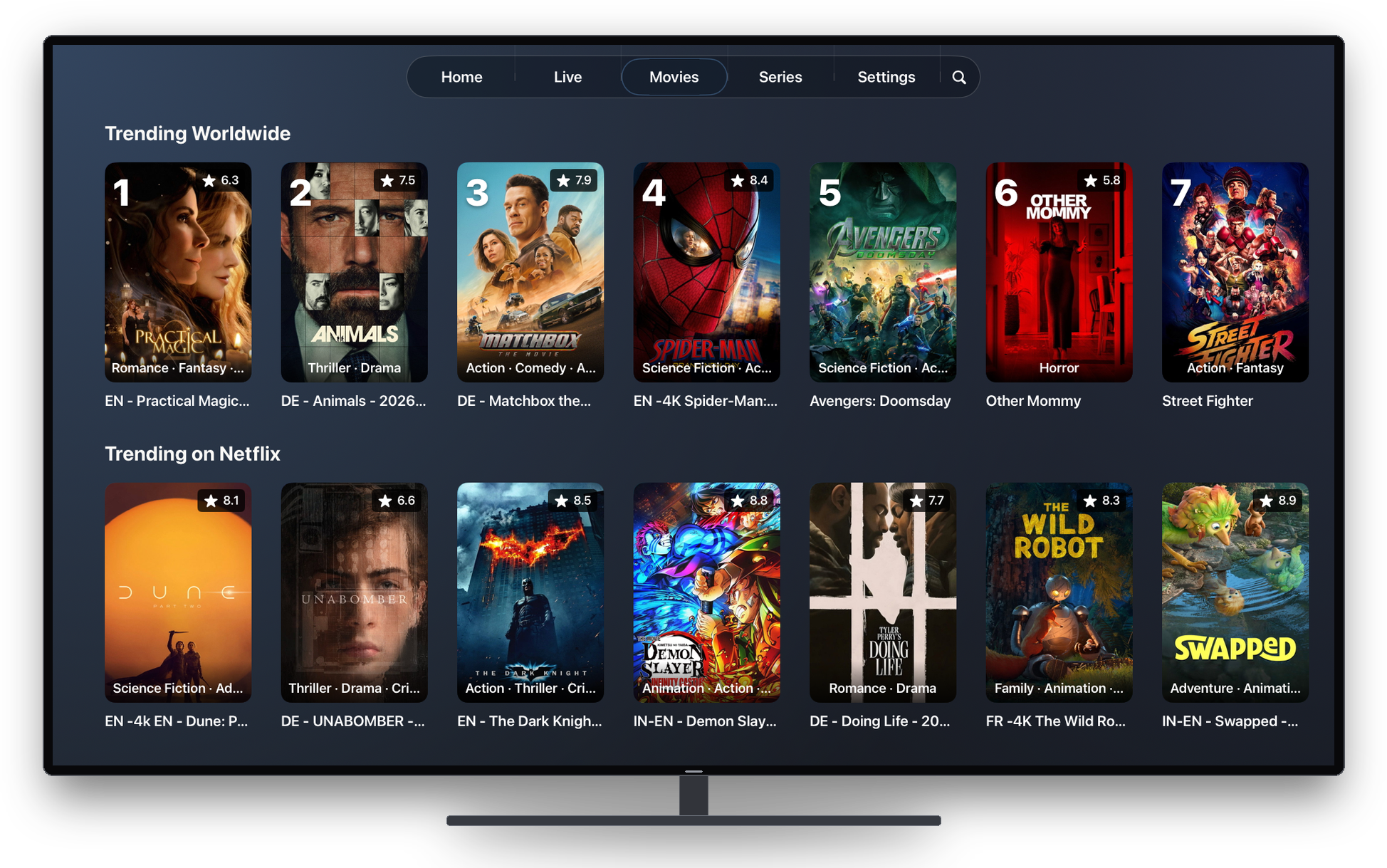 Plus Player Apple TV 2